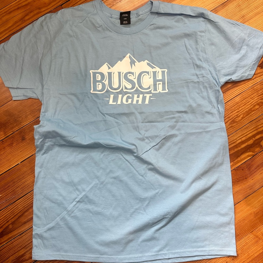 Busch Light / Light Blue Short Sleeve Tee